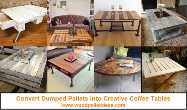 Pallet Coffee Tables Plans