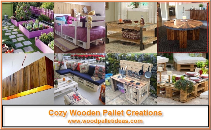 Recycled Wooden Pallet Creation Ideas