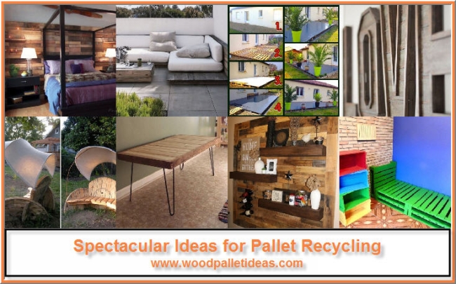 recycling ideas for wooden pallet